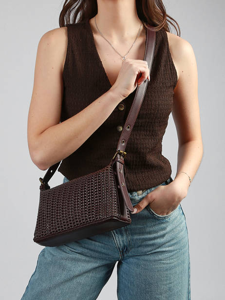 Sac Bandoulière Tresse Miniprix Marron tresse 19754 vue secondaire 1