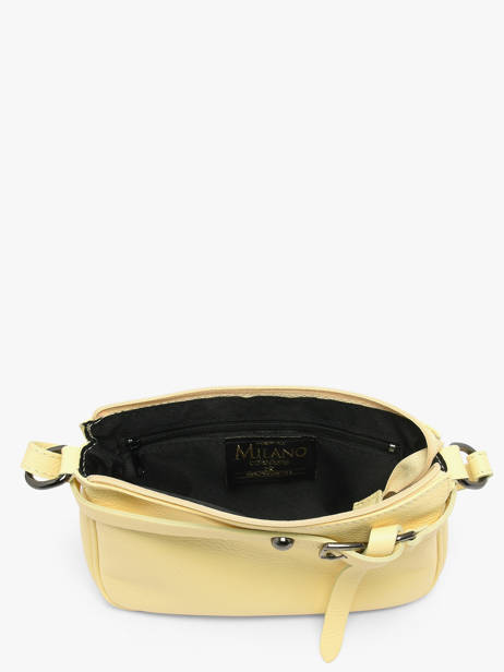 Sac Bandoulière Caviar Cuir Milano Jaune caviar G1421N vue secondaire 3
