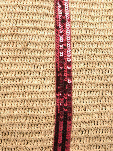 Sac Porté Main Cabas Raphia Raphia Vanessa bruno Beige cabas raphia 64V40380 vue secondaire 2