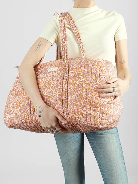 Sac De Voyage Floral Bindi atelier Rose floral SW vue secondaire 1
