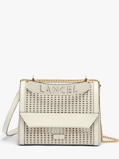 Sac Rabat M Ninon Ajouré Cuir Lancel Blanc ninon A14009