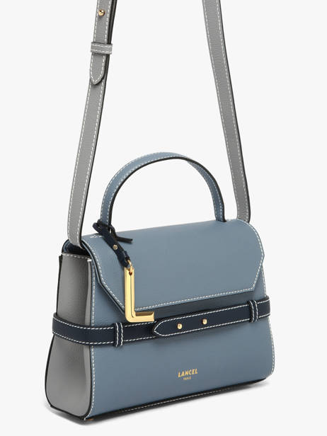 Sac Bandoulière Faubourg Cuir Lancel Bleu faubourg A13949 vue secondaire 2
