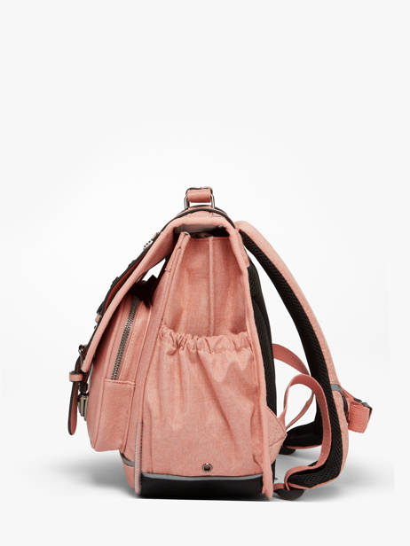 Cartable 2 Compartiments Vintage Color Cameleon Rose vintage color CA38 vue secondaire 3