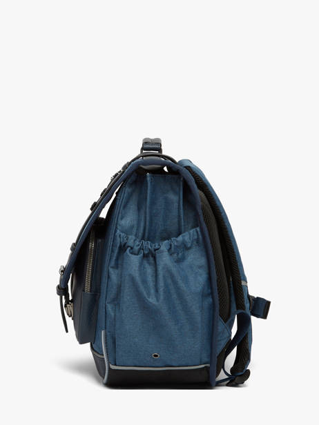 Cartable 3 Compartiments Vintage Color Cameleon Bleu vintage color VIC-CA41 vue secondaire 3