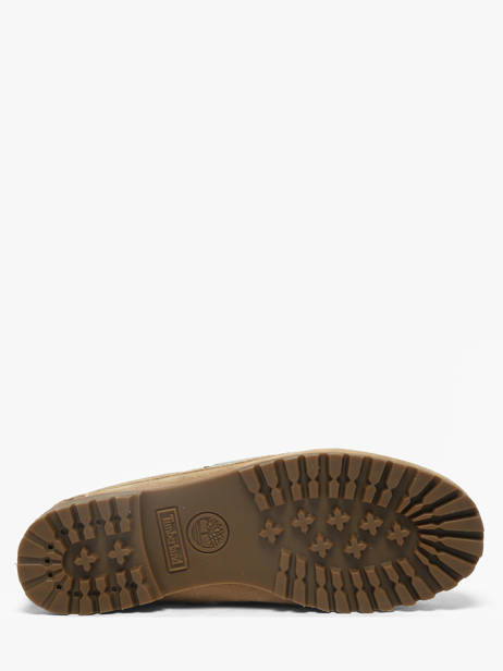 Chaussures Bateau En Cuir Timberland Beige women 2GNVEW11 vue secondaire 4