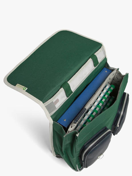 Cartable à Roulettes 2 Compartiments Vintage Urban Cameleon Vert vintage urban CR38 vue secondaire 4