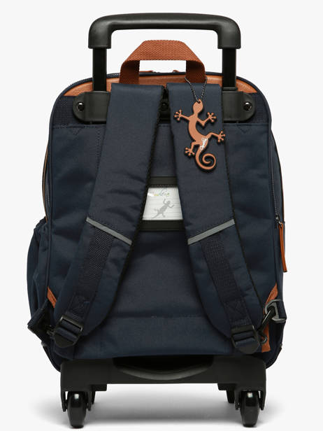 Sac A Dos à Roulettes 2 Compartiments Vintage Urban Cameleon Bleu vintage urban SR40 vue secondaire 5