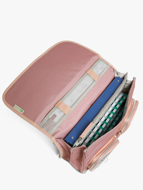 Cartable Enfant 2 Compartiments Vintage Fantasy Cameleon Rose vintage fantasy CA38 vue secondaire 4