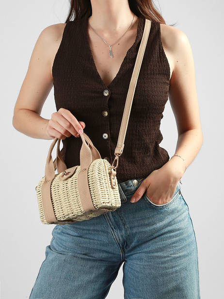 Sac Porté Main St Tropez Paille Miniprix Beige st tropez C1083 vue secondaire 1