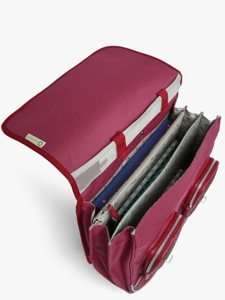Cartable à Roulettes 3 Compartiments Vintage Fantasy Cameleon Violet vintage fantasy CR41 vue secondaire 4