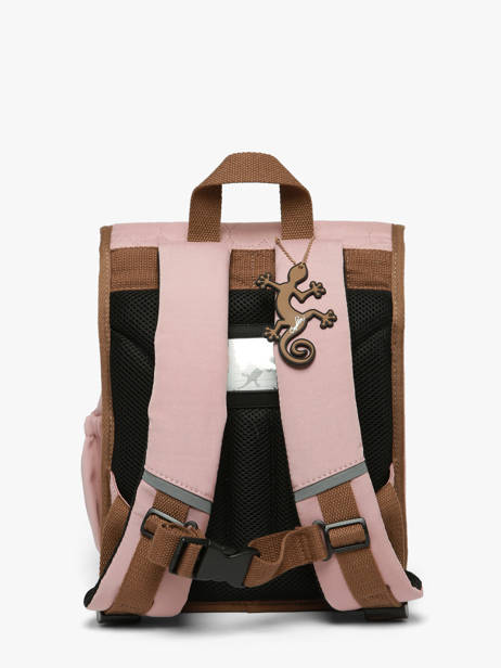 Sac à Dos 1 Compartiment Vintage Fantasy Cameleon Rose vintage fantasy SD30 vue secondaire 5