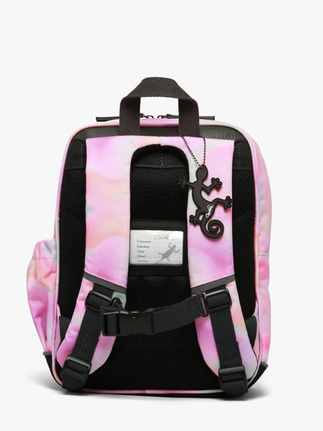 Sac à Dos 1 Compartiment Vintage Fantasy Cameleon Rose vintage fantasy SD33 vue secondaire 5