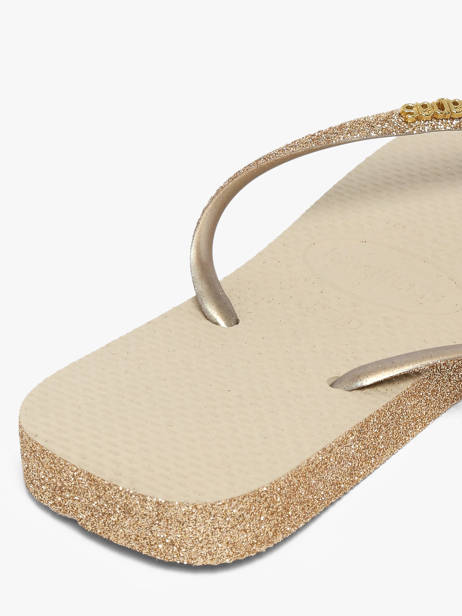 Tongs Havaianas Beige women 4150248F vue secondaire 3