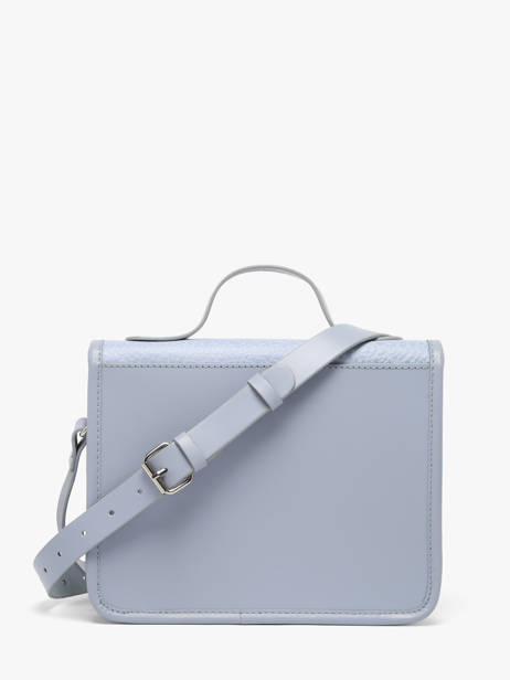 Sac Mademoiselle George Lavande Cuir Paul marius Bleu lavande GEORGLAV vue secondaire 3