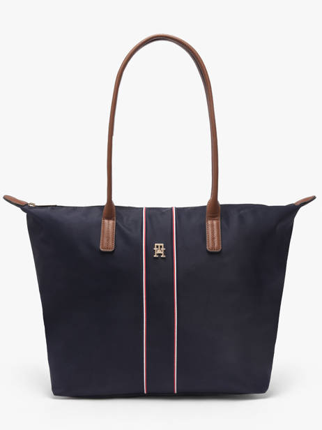 Sac Porté épaule Popette Nylon Tommy hilfiger Bleu popette AW17706