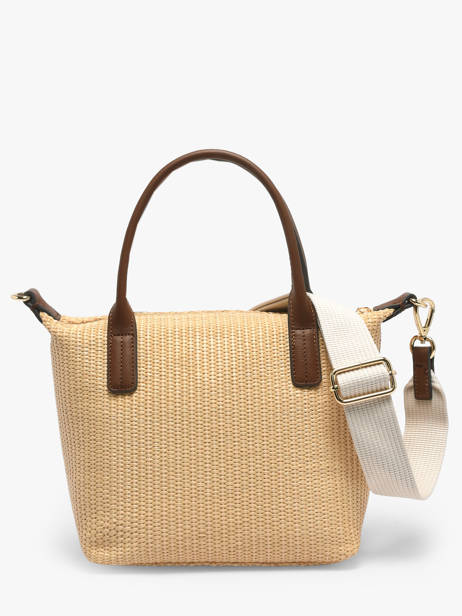 Sac Bandoulière Popette Polyurethane Tommy hilfiger Beige popette AW18523 vue secondaire 3