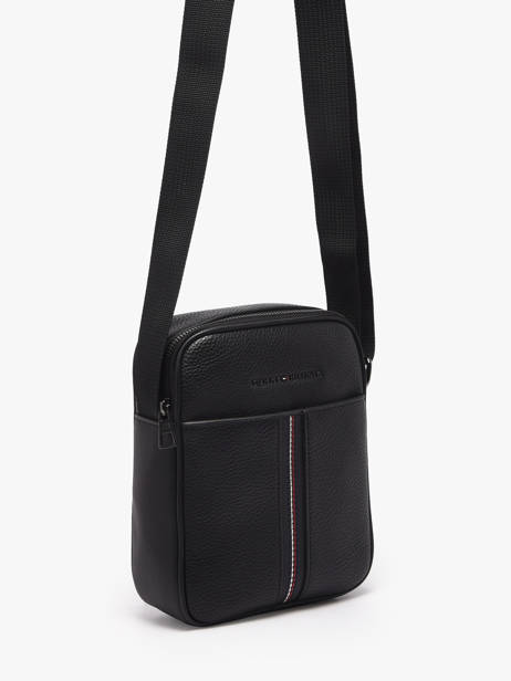 Sac Bandoulière Tommy hilfiger Noir th central AM14168 vue secondaire 1