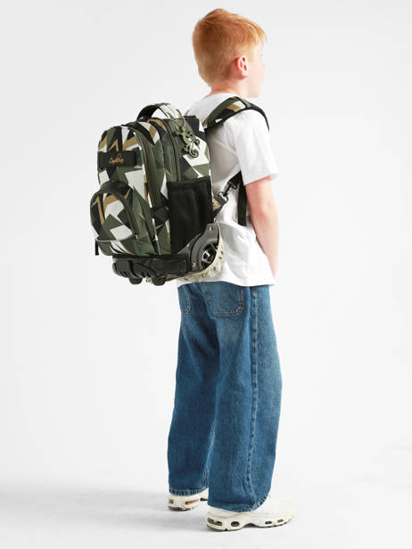 Sac A Dos à Roulettes 2 Compartiments Futur Cameleon Multicolore futur SR39 vue secondaire 1