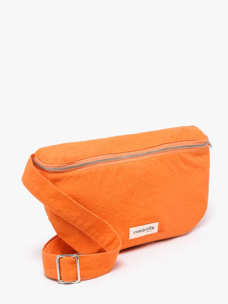 Le Sac Banane Custine Coton Recyclé Rivedroite Orange timeless CUSTITIM vue secondaire 1