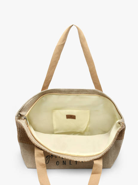 Sac Porté épaule Plage Polyester Gerard pasquier Marron plage P25021 vue secondaire 2