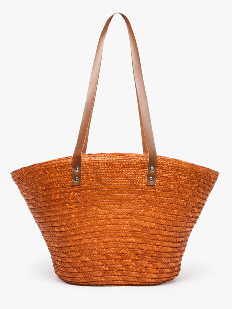 Sac Porté épaule Milos Paille Les tropeziennes Orange milos TZ01 vue secondaire 3