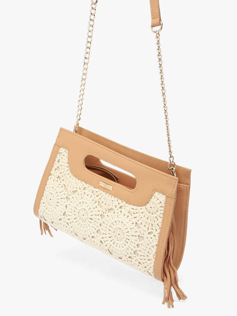 Sac Bandoulière Antibes Coton Les tropeziennes Beige antibes TZ02 vue secondaire 2