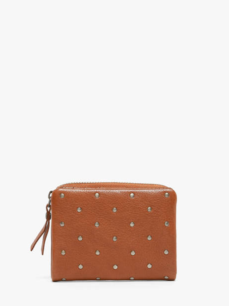 Portefeuille Cuir Biba Marron wallet KAT2L