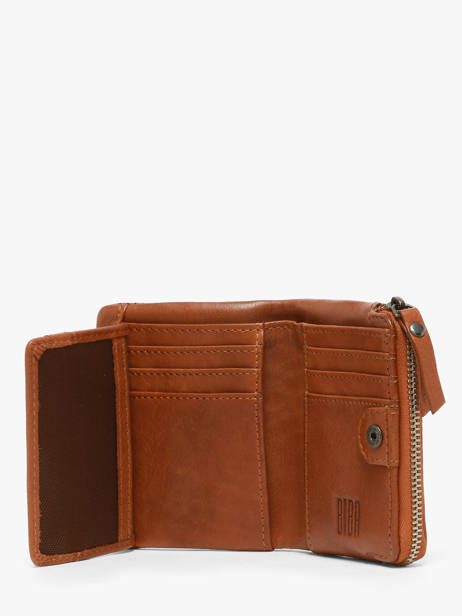 Portefeuille Cuir Biba Marron wallet KAT2L vue secondaire 2