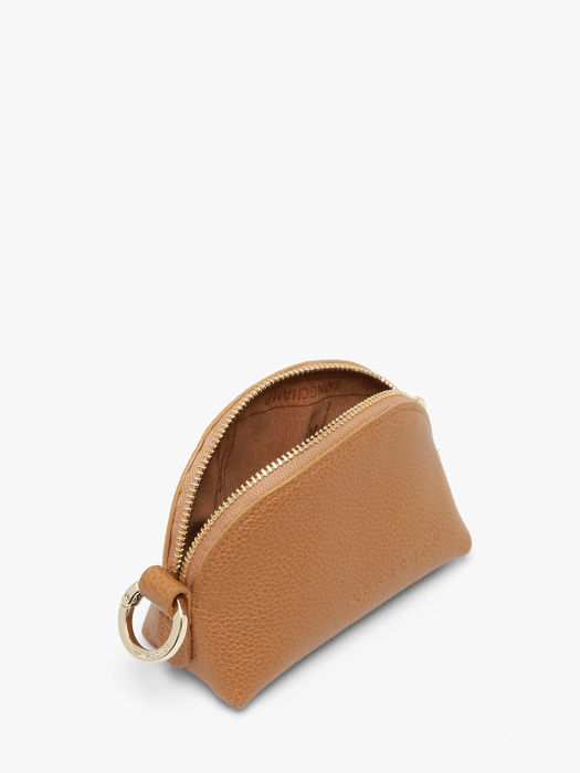 Longchamp Le foulonné Porte-monnaie Marron