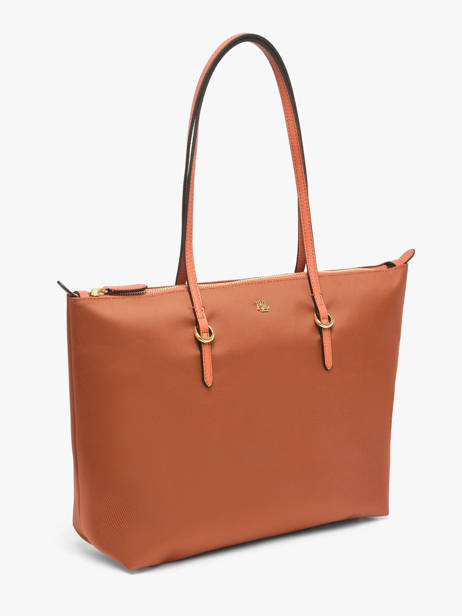 Sac Shopping S Keaton 26 Nylon Lauren ralph lauren Marron chadwick 31916737 vue secondaire 1