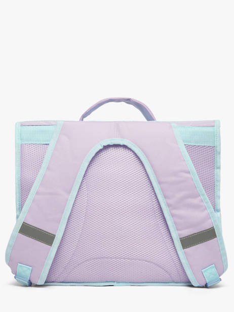 Cartable 2 Compartiments Lilo & stitch Violet spring smiles 1726 vue secondaire 4