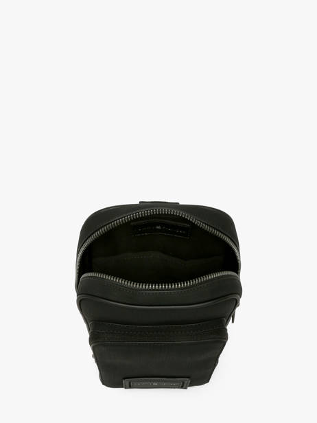 Sac Bandoulière Tommy hilfiger Noir th foundation AM14466 vue secondaire 2