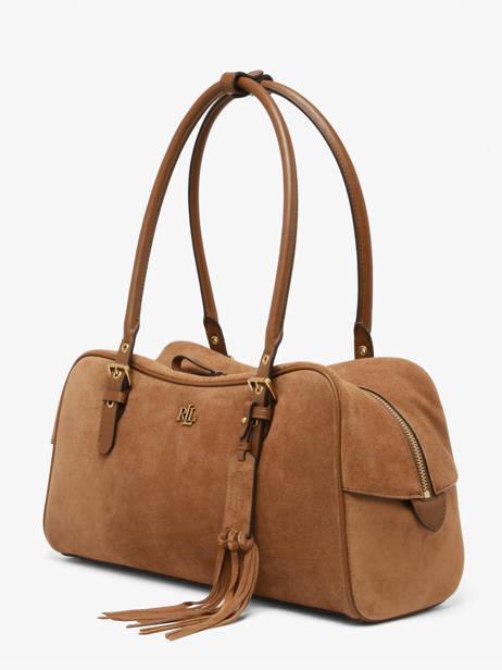 Sac Porté épaule Dryden Lauren ralph lauren Marron dryden 31P11777 vue secondaire 2