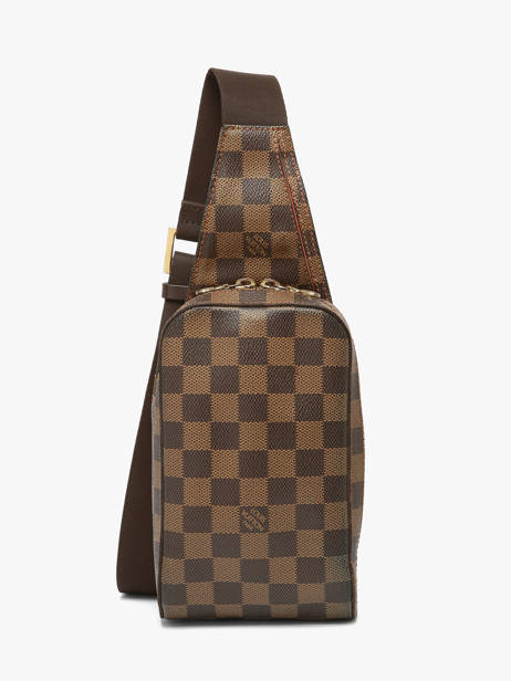 Sac Banane D'occasion Louis Vuitton Geronimos Damier Louis vuitton Marron second life CA1014