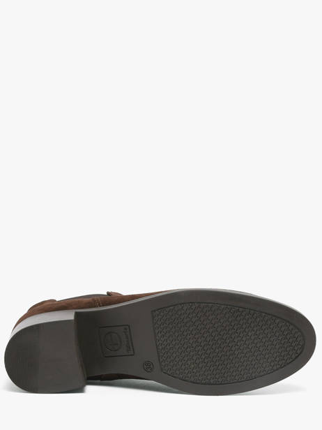 Bottines à Talon En Cuir Tamaris Marron women 41 vue secondaire 4