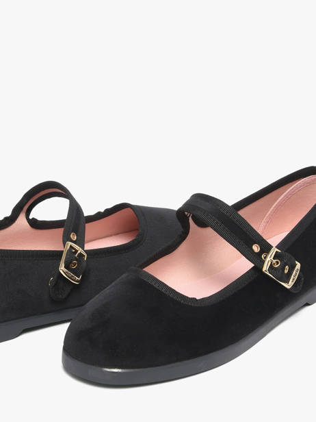 Ballerines Avec Brides Victoria Noir women 1080111 vue secondaire 2