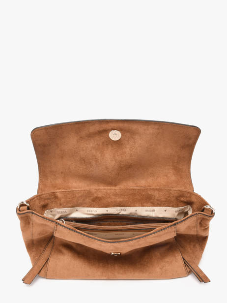 Sac Porté Main Devon Aspect Daim Guess Marron devon SG974520 vue secondaire 2