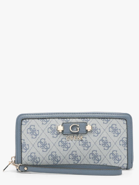 Portefeuille Guess Bleu lindsey SG974914