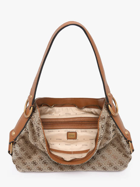 Sac Porté épaule Camden Polyester Guess Marron camden JJ930818 vue secondaire 2