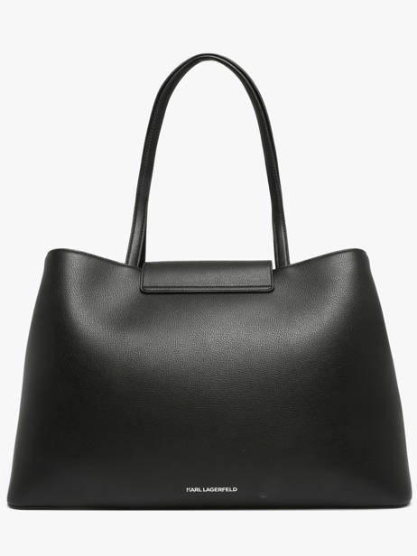 Cabas Rsg Cuir Karl lagerfeld Noir rsg B3W30115 vue secondaire 4