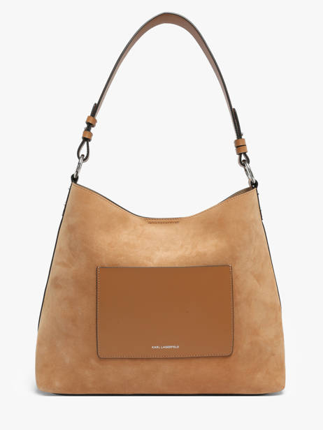 Sac Porté épaule K Daily Cuir Karl lagerfeld Marron k daily B3W30346 vue secondaire 4