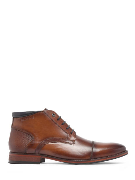 Chaussures De Ville Visuel En Cuir Redskins Marron men VISUEL